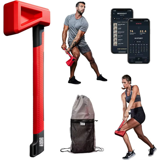 Functional Trainer System, Portable at Home Gym Workout Equipment, Strength Training Home Exercise Workouts